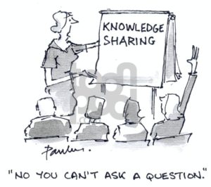 Cartoon: Knowledge (large) by Paulus tagged lecture,knowledge,seminar